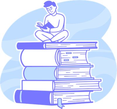 Education. Reading books